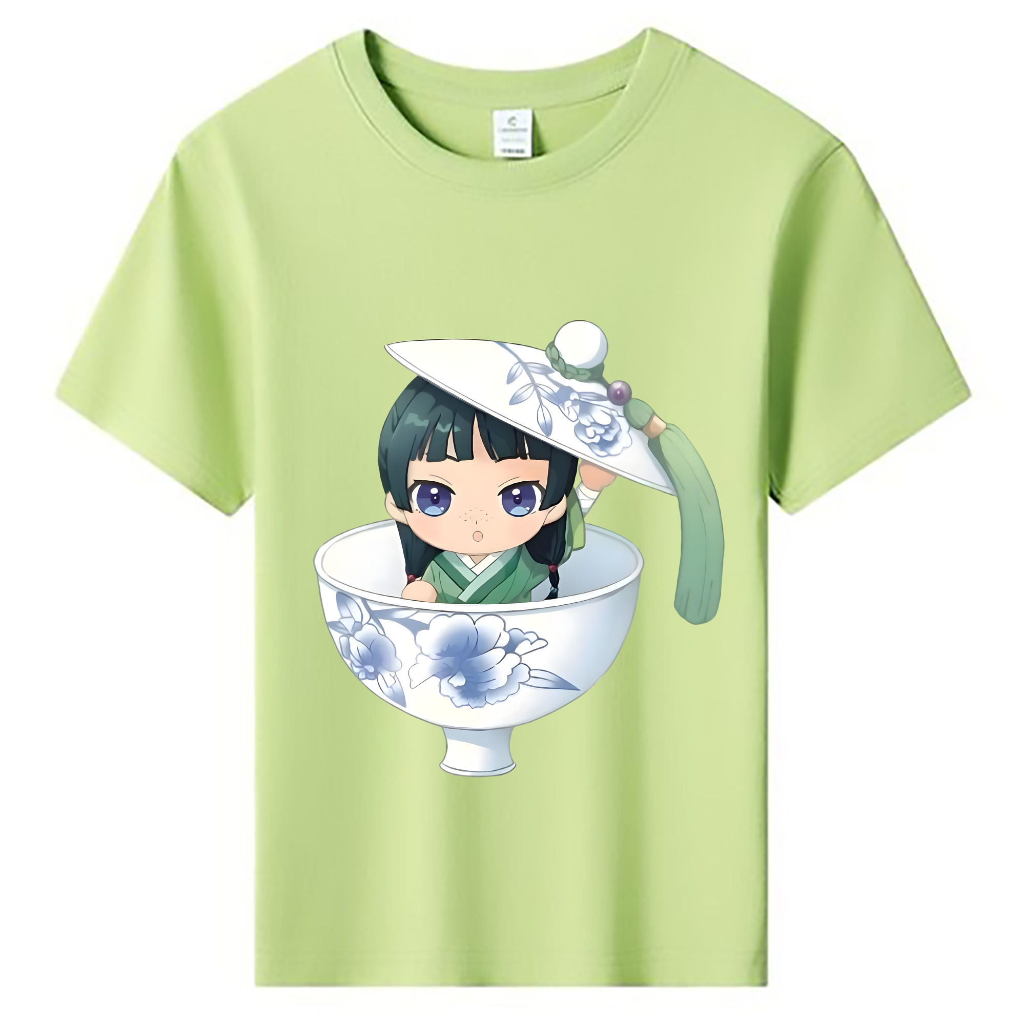 （画像用） 薬屋のひとりごと The Apothecary Diaries 綿100％キッズTシャツ（フロントプリント）